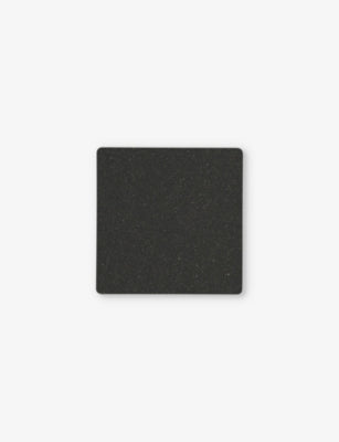 Nupo flecked square leather coaster 10cm (British brand)