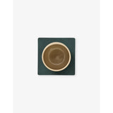 Lind DNA reversible Nupo Double leather coaster 10cm x 10cm (British brand)