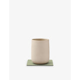 Lind DNA reversible Nupo Double leather coaster 10cm x 10cm (British brand)