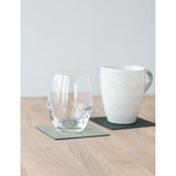 Lind DNA reversible Nupo Double leather coaster 10cm x 10cm (British brand)