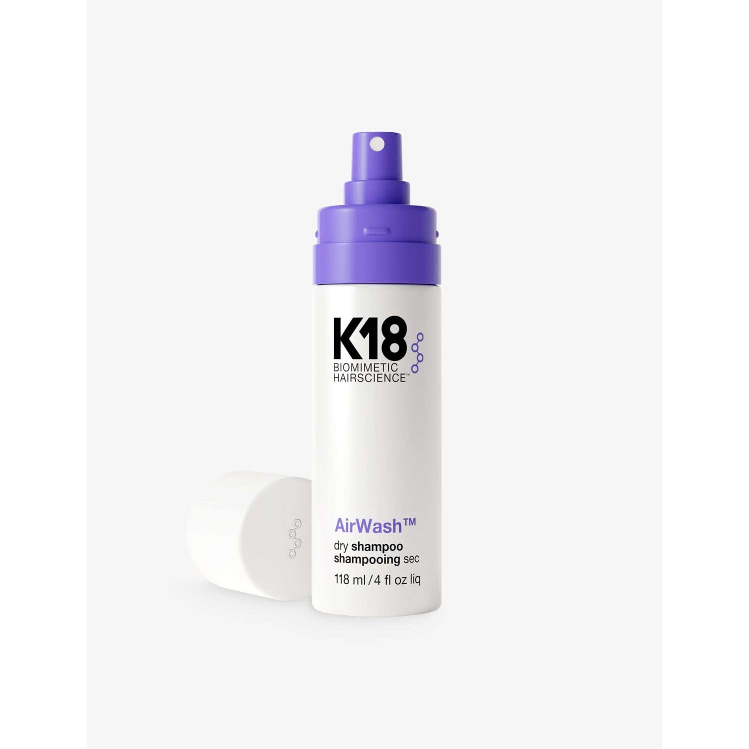 K18 AirWash dry shampoo 118ml (British brand)