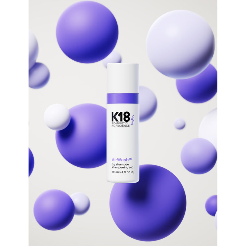 K18 AirWash dry shampoo 118ml (British brand)