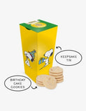 Snoopy birthday cake cookies 150g pack, imported from the UK