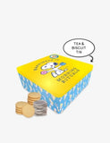 Snoopy gift tin with shortbread and tea 270g, imported from the UK