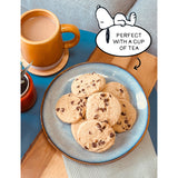 Snoopy chocolate chip cookies and breakfast tea tin 270g, UK version