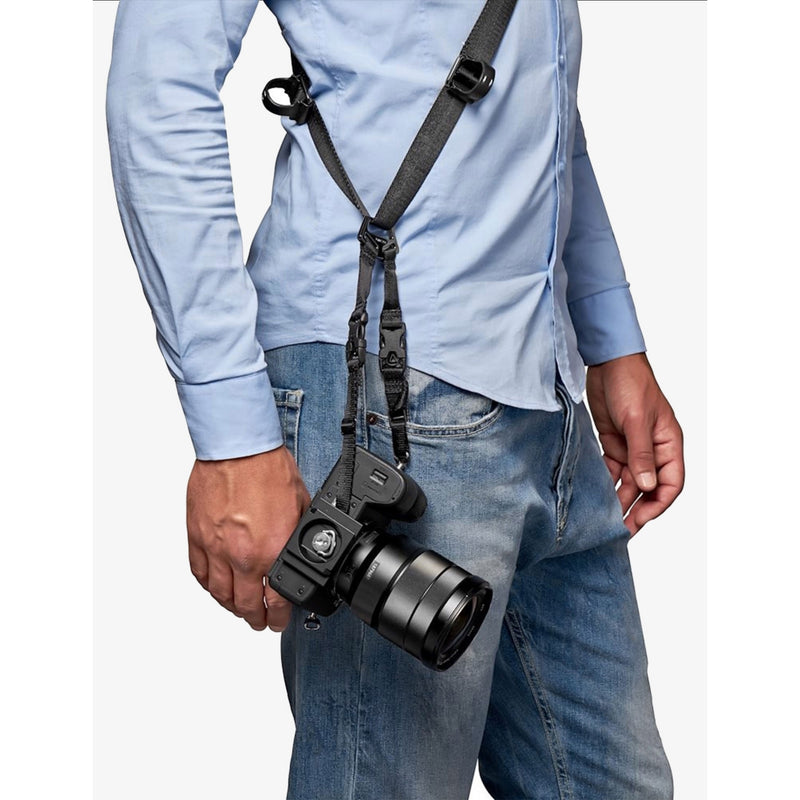 Gitzo Century leather sling camera strap (British brand)