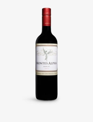 Montes Alpha Merlot red wine 750ml - British product