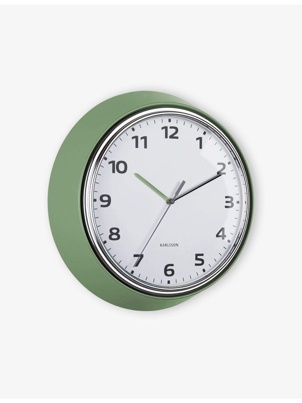 Karlsson modern retro wall clock 34cm, imported from the UK