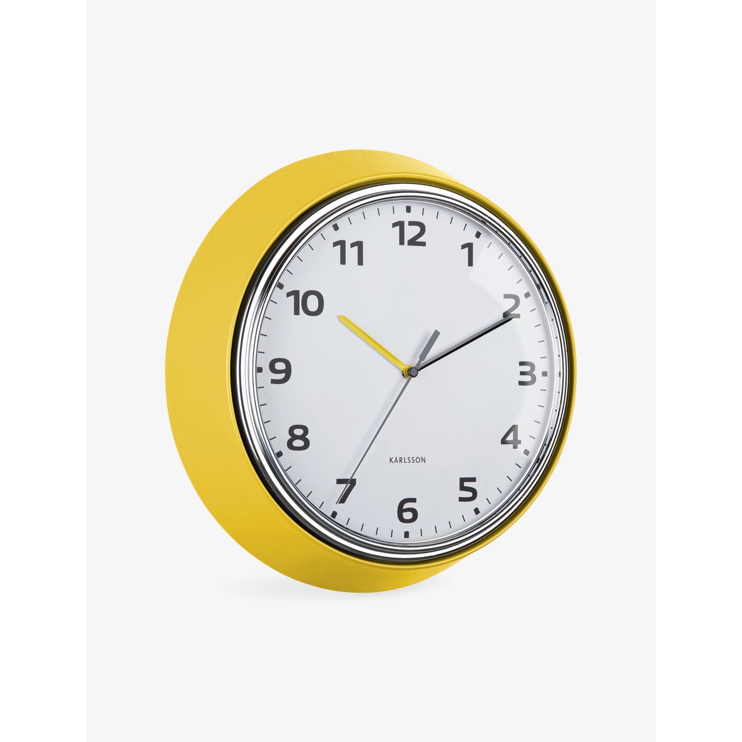 Karlsson modern retro wall clock 34cm, imported from the UK