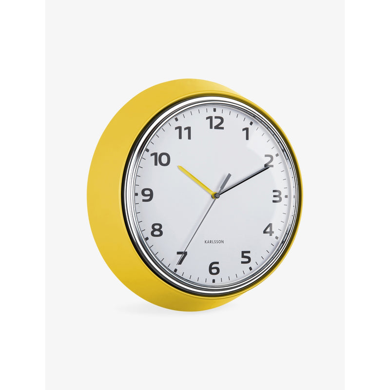 Karlsson modern retro wall clock 34cm, imported from the UK