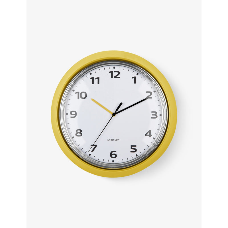 Karlsson modern retro wall clock 34cm, imported from the UK
