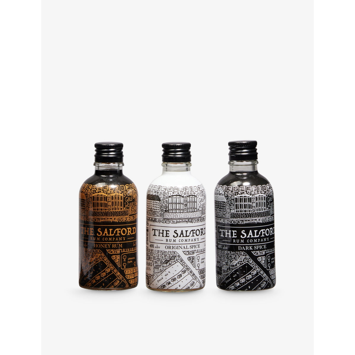 Salford Rum Mini Rum Set 3 x 50ml