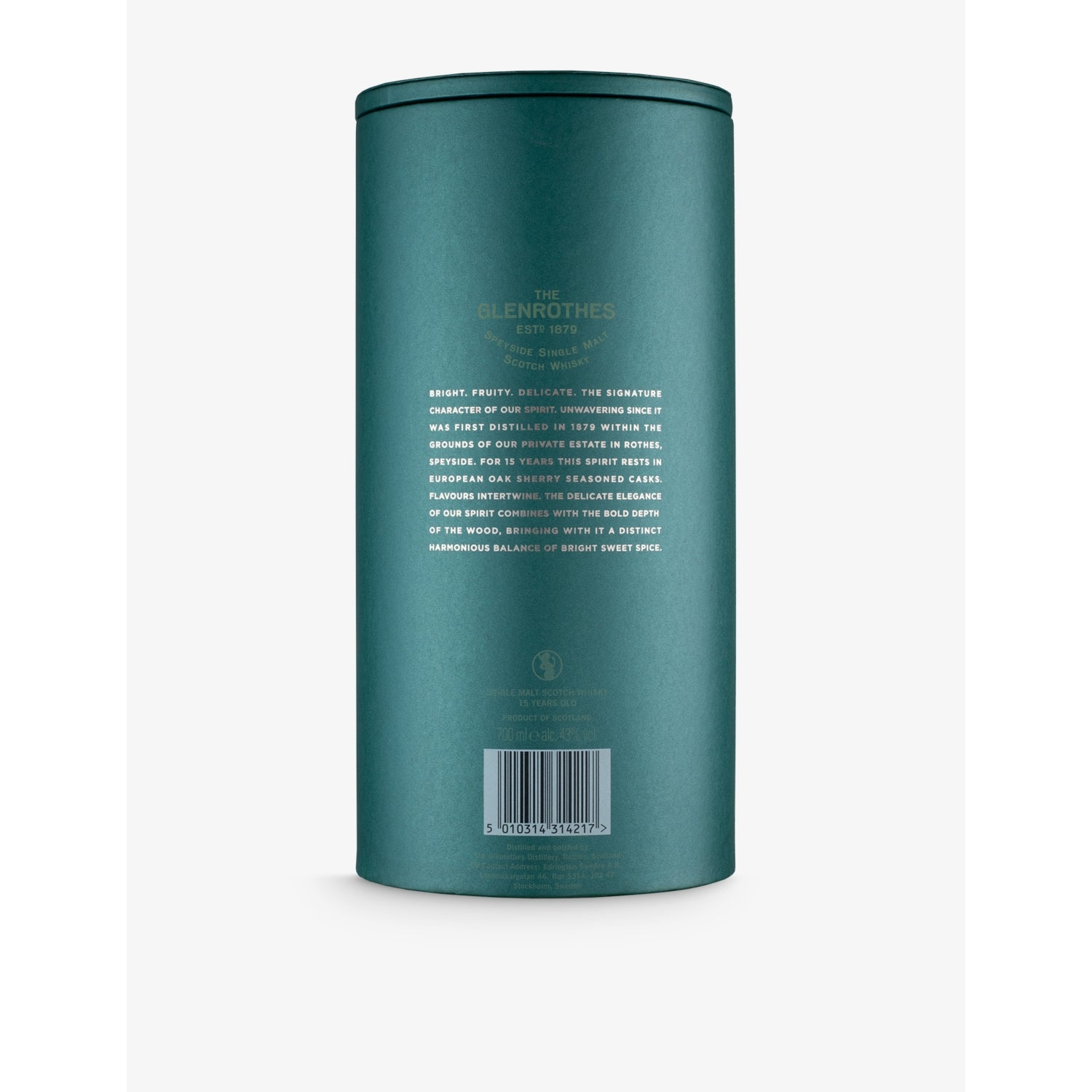 Glenrothes 15-year-old Speyside single malt Scotch whisky 700ml - British product