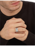 Bvlgari B.zero1 four-band 18ct white-gold ring (British brand)