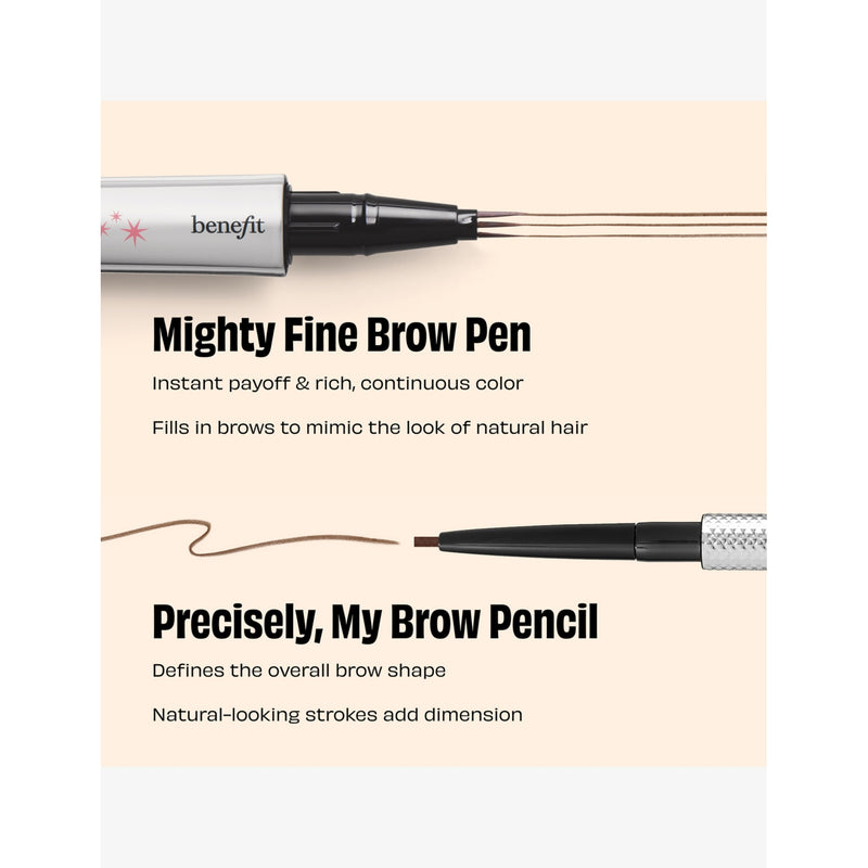 Benefit Mighty Fine Brow Pen 0.5ml, imported from the UK
