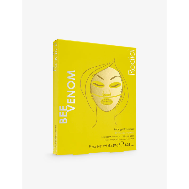 Rodial Bee Venom Hydrogel face masks box of 4 (British brand)