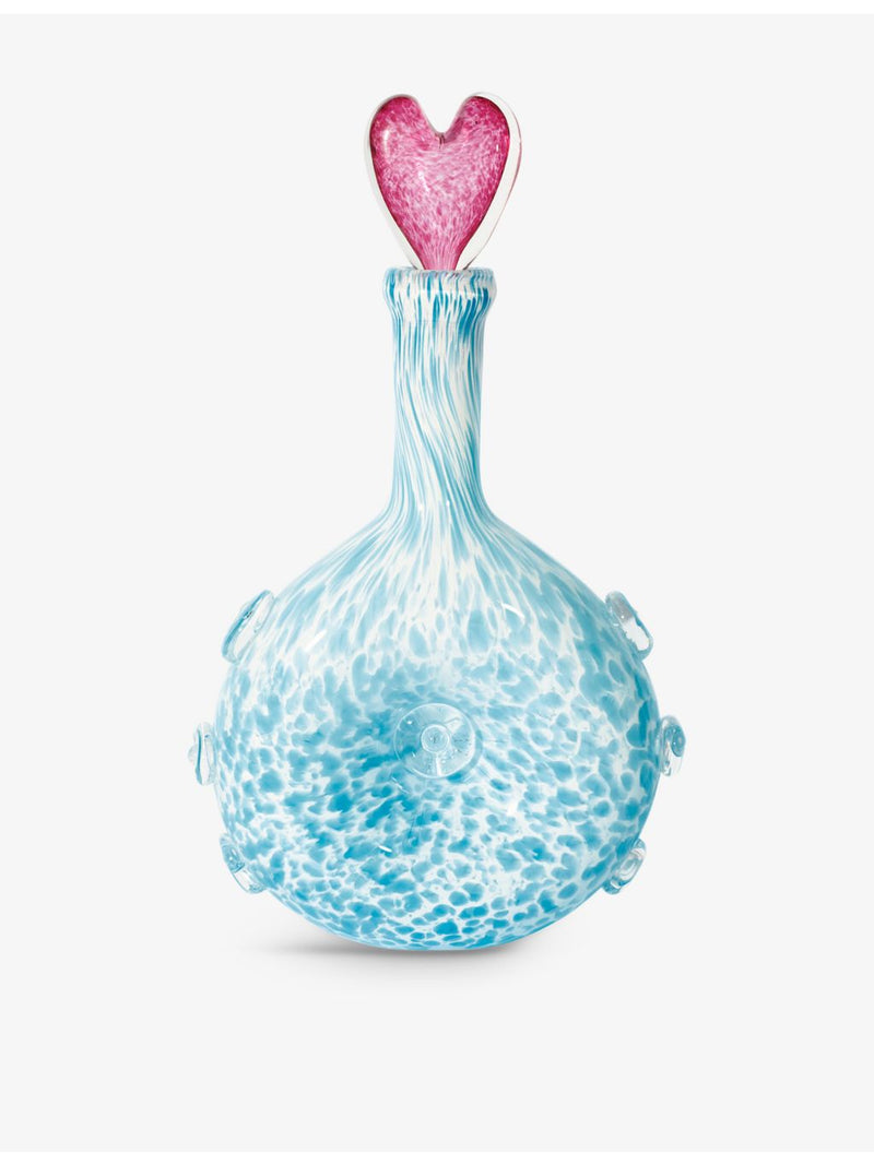 Laetitia Rouget Amour tinted glass carafe, imported from the UK