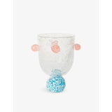 Laetitia Rouget Dotty glass tumbler 19cm (British brand)