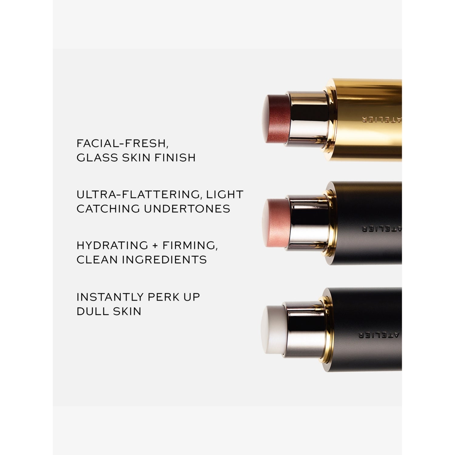 Westman Atelier cream highlight stick 5g (British brand)