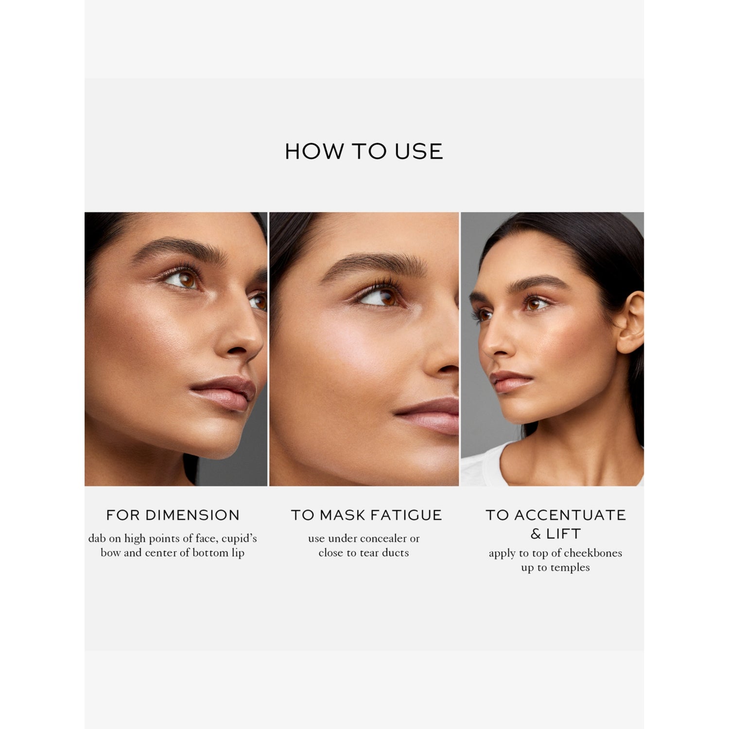 Westman Atelier cream highlight stick 5g (British brand)