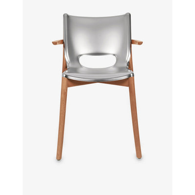 selfridges Alessi Poêle Armrest Steel and Beech-Wood Chair- Buy online at McGrocer