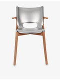 Alessi Poêle armchair in steel and beech wood - British product