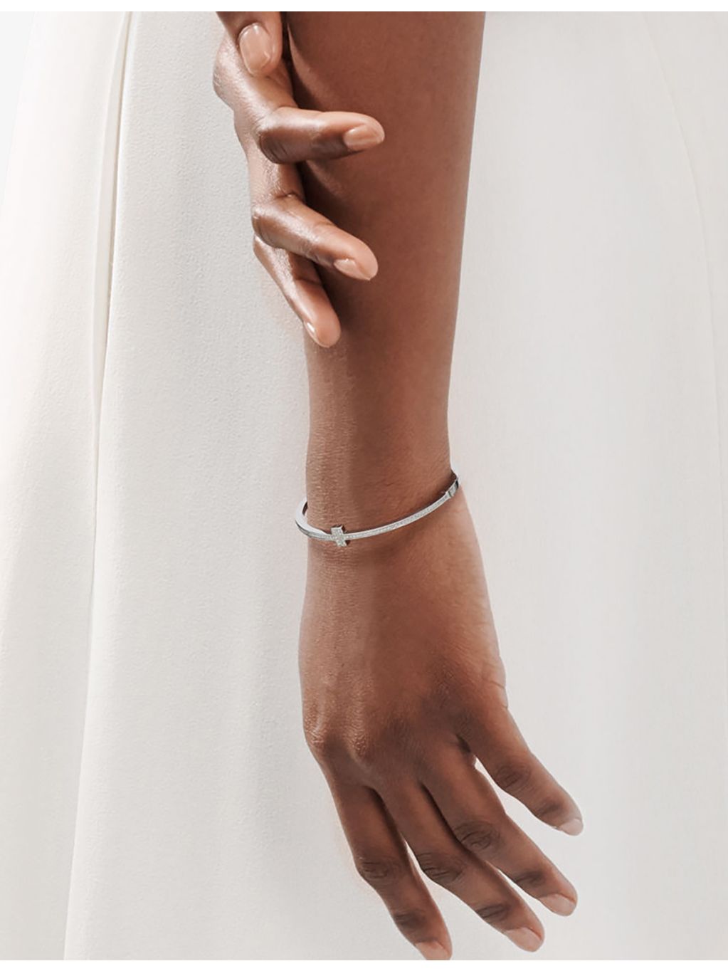 Tiffany & Co. diamond bangle 0.31ct, imported from the UK