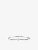 Tiffany & Co. Tiffany T 18ct White-Gold and 0.31ct Brilliant-Cut Diamond Bangle