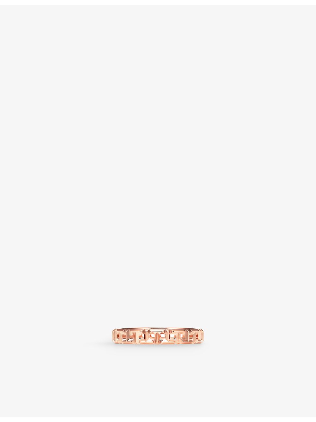 Tiffany & Co narrow ring 18ct rose gold - British product