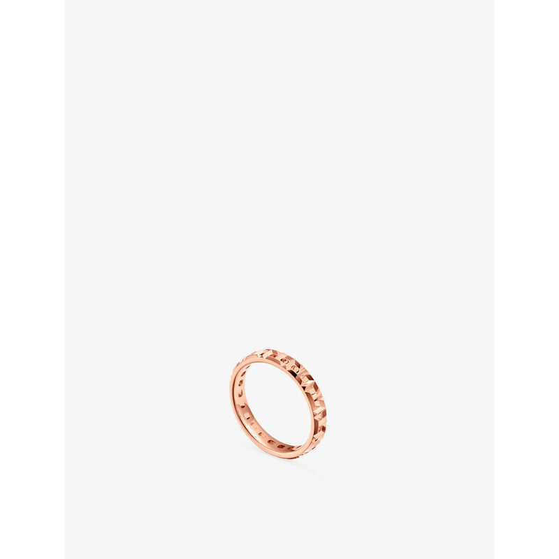 Tiffany T True Narrow Ring 18ct rose-gold ring - 5.5