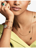 Tiffany T Wire bracelet 18ct gold mother-of-pearl, UK version