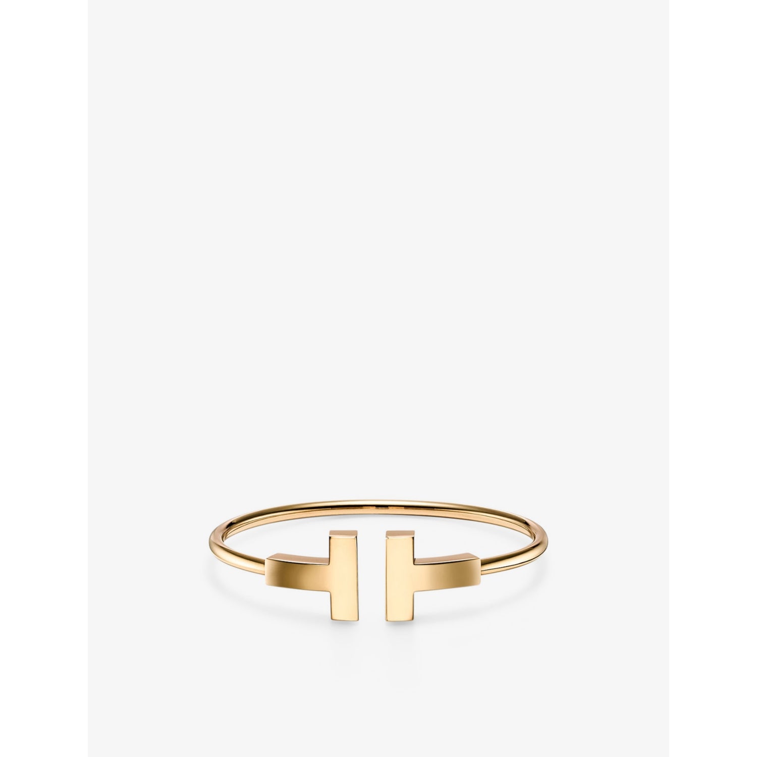 Tiffany & Co. wide wire bracelet 18ct yellow gold - British product