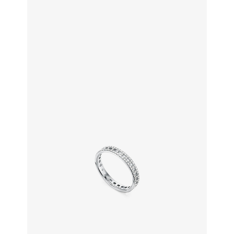 Tiffany & Co T True Narrow diamond ring 0.23ct, imported from the UK