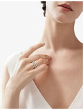 Tiffany & Co T True Wide white gold diamond ring (British brand)