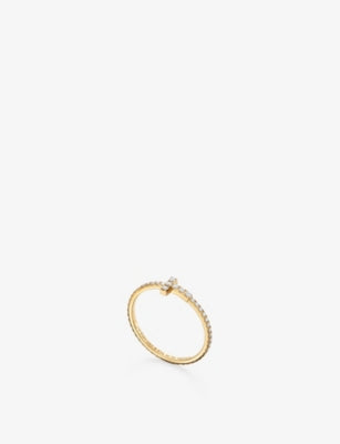 Tiffany & Co. Tiffany T 18ct Yellow Gold 0.20ct Brilliant-Cut Diamond Ring