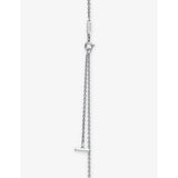 Tiffany & Co T1 diamond necklace 18ct white gold 0.72ct, (British brand)