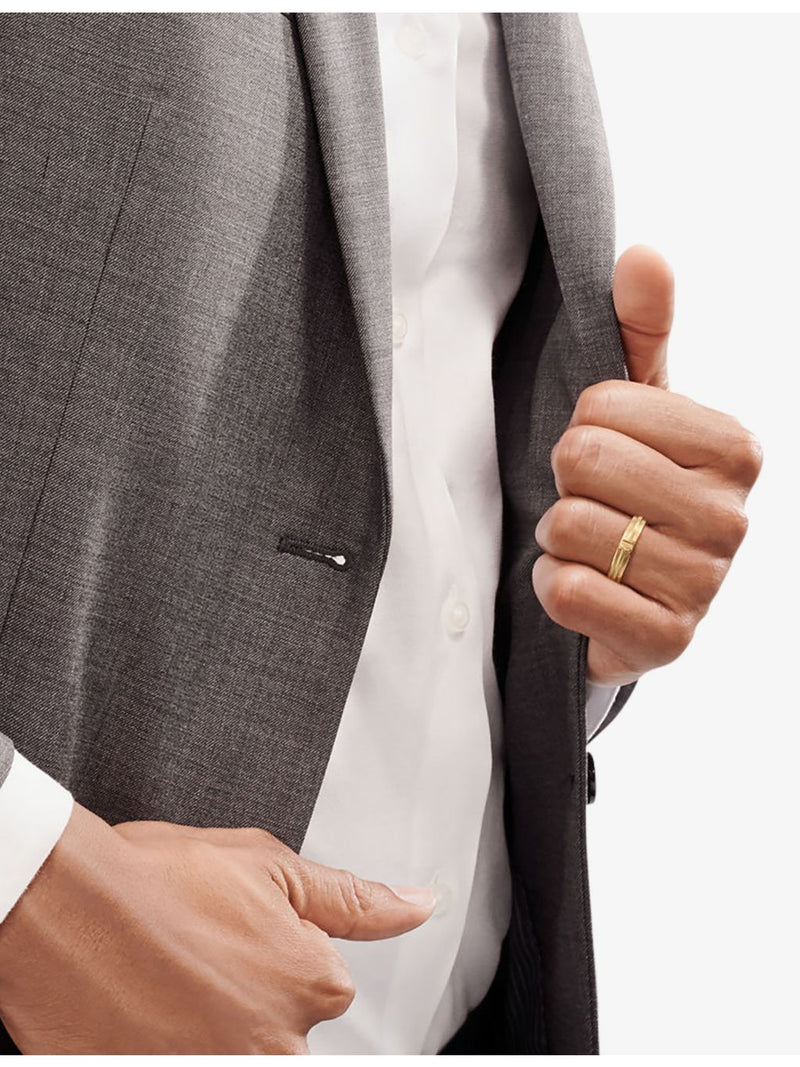Tiffany & Co. narrow 18ct yellow gold T ring, UK version