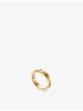 Tiffany & Co. narrow 18ct yellow gold T ring, UK version