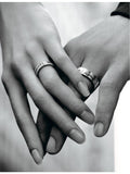 Tiffany & Co. T narrow ring in 18ct rose gold, imported from the UK