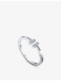 Tiffany & Co. diamond bracelet pavé-set 18ct white gold 0.74ct (British brand)
