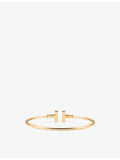 Tiffany T Wire bracelet mother-of-pearl diamond 18ct gold, UK version