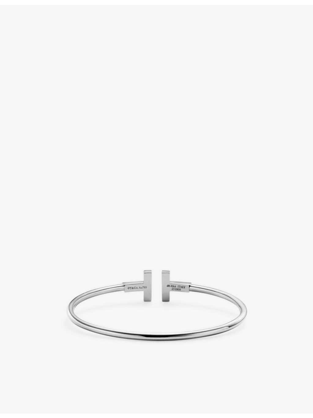 Tiffany T Wire diamond bracelet 0.48ct, imported from the UK