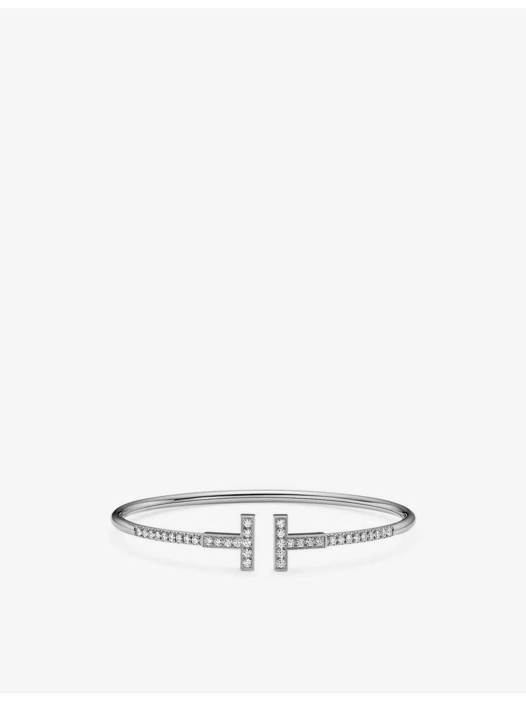 Tiffany T Wire diamond bracelet 0.48ct, imported from the UK