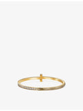 Tiffany T yellow gold diamond bracelet 2.22ct, UK version