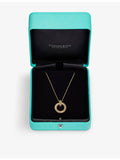 Tiffany T1 yellow gold diamond pendant - British product