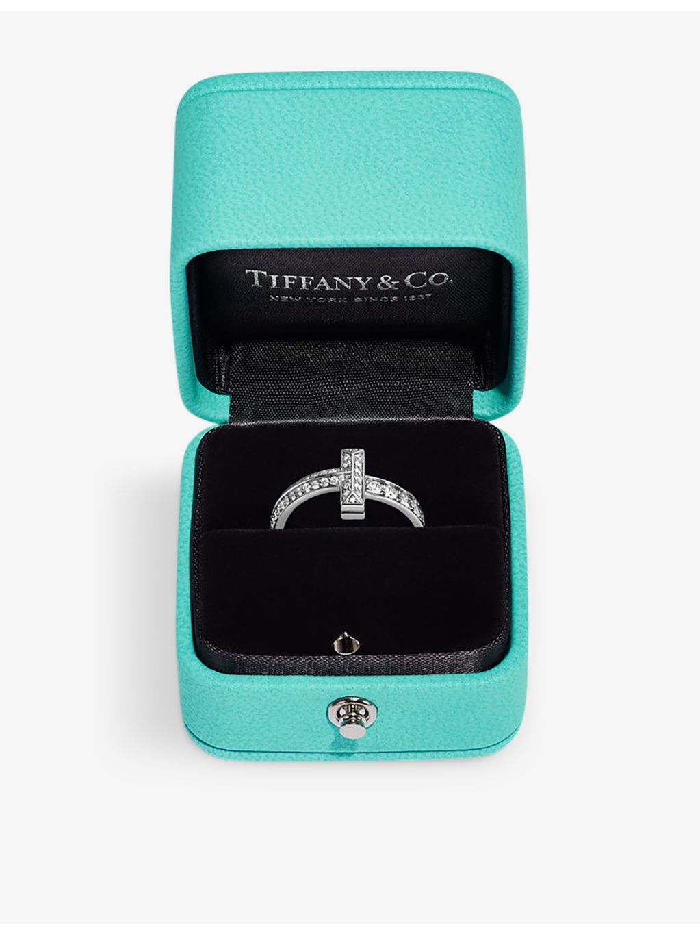 Tiffany T1 narrow ring 0.4ct diamond, imported from the UK