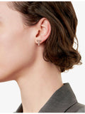 Tiffany & Co T1 rose gold diamond earrings, imported from the UK