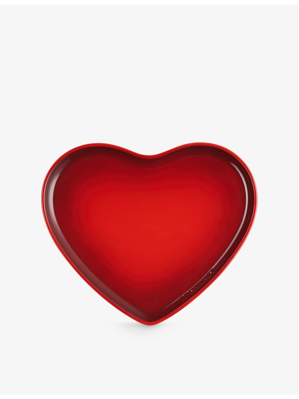 Le Creuset stoneware heart serving platter 32cm (British brand)