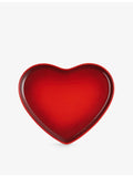 Le Creuset stoneware heart serving platter 32cm (British brand)