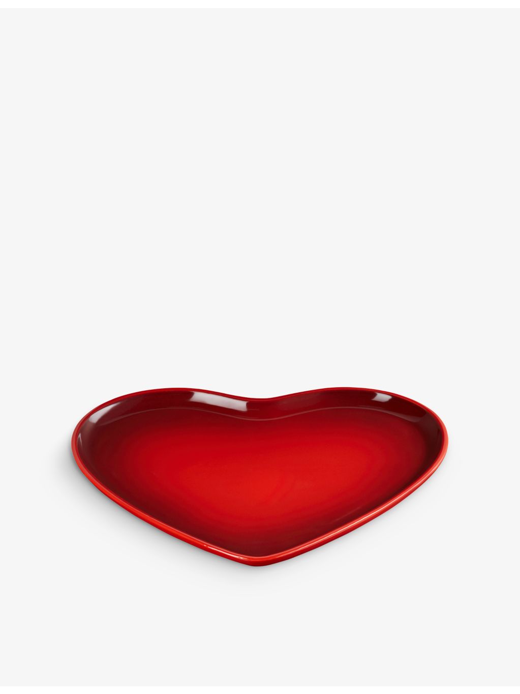 Le Creuset stoneware heart serving platter 32cm (British brand)